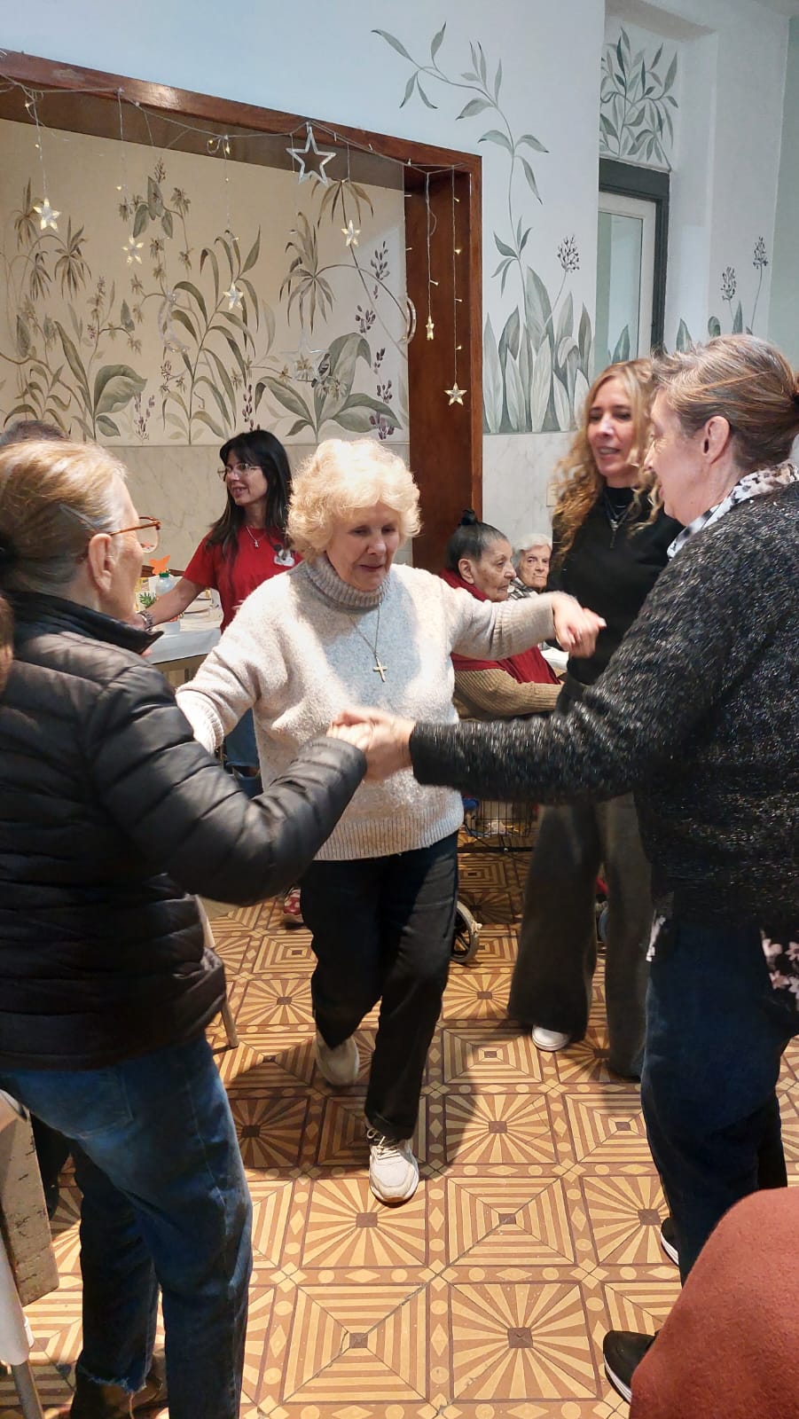 Sesión de musicoterapia